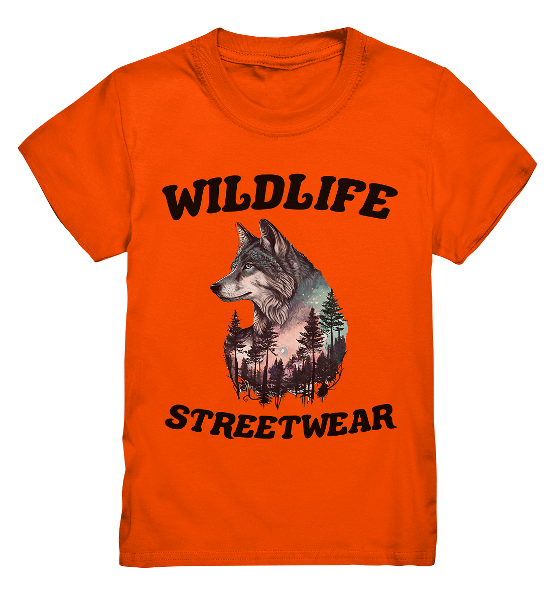 Streetwear Wildlife Design - Kids Premium Shirt