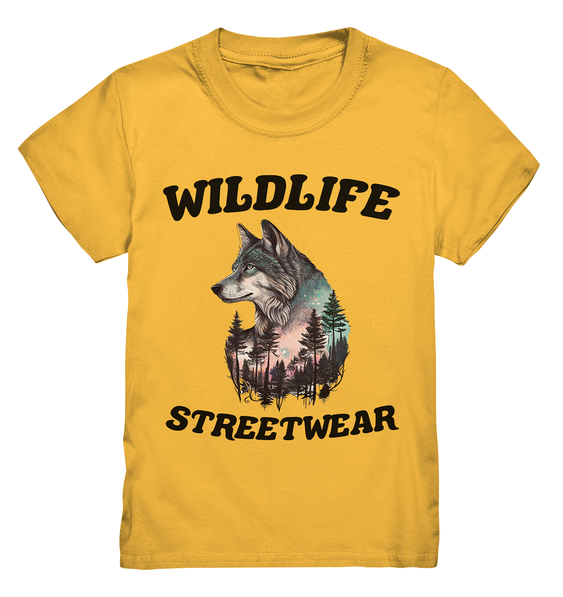 Streetwear Wildlife Design - Kids Premium Shirt