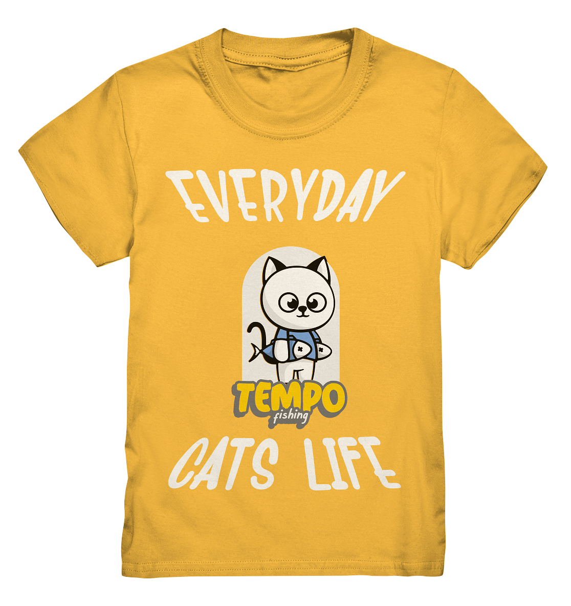 Katzenleben- Everyday Cats Life, Katzenliebhaber, Tierfreund - Kids Premium Shirt