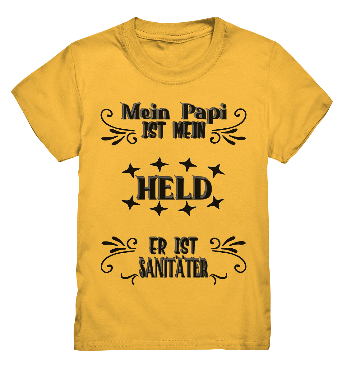 DAS PAPA PROJEKT-MEIN HELD-SANITÄTER- Kids Premium Shirt