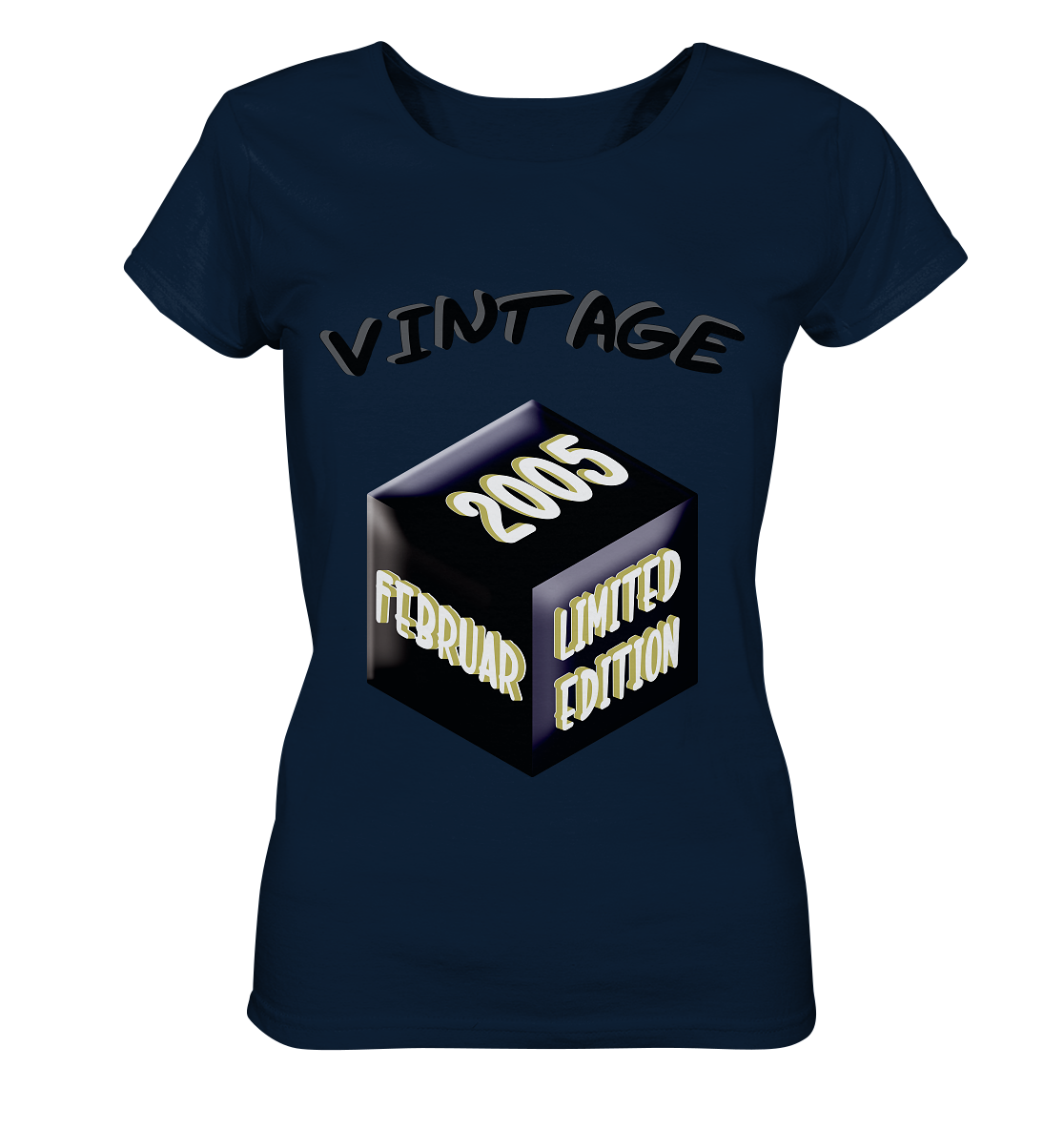 Vintage 2005 FEB Limited Edition, Geschenk zum 18 - Ladies Organic Basic Shirt