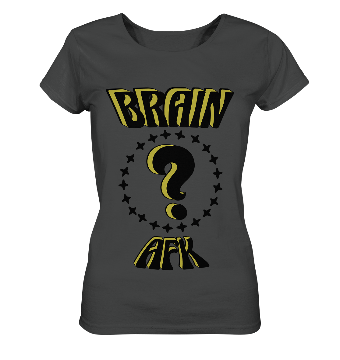 Brain AFK, bin mal abwesend, Trendy - Ladies Organic Basic Shirt
