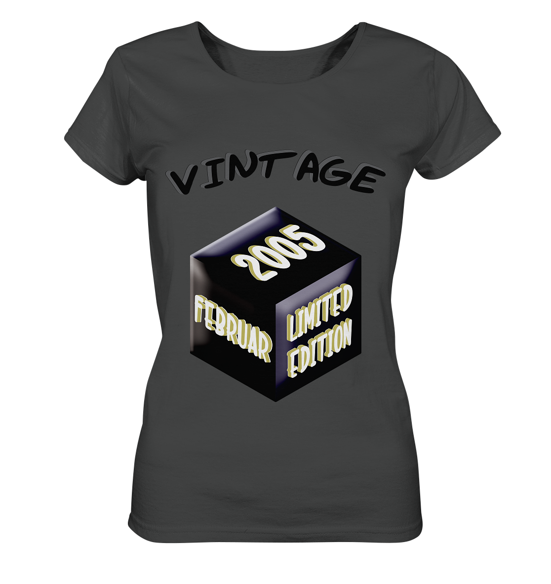 Vintage 2005 FEB Limited Edition, Geschenk zum 18 - Ladies Organic Basic Shirt