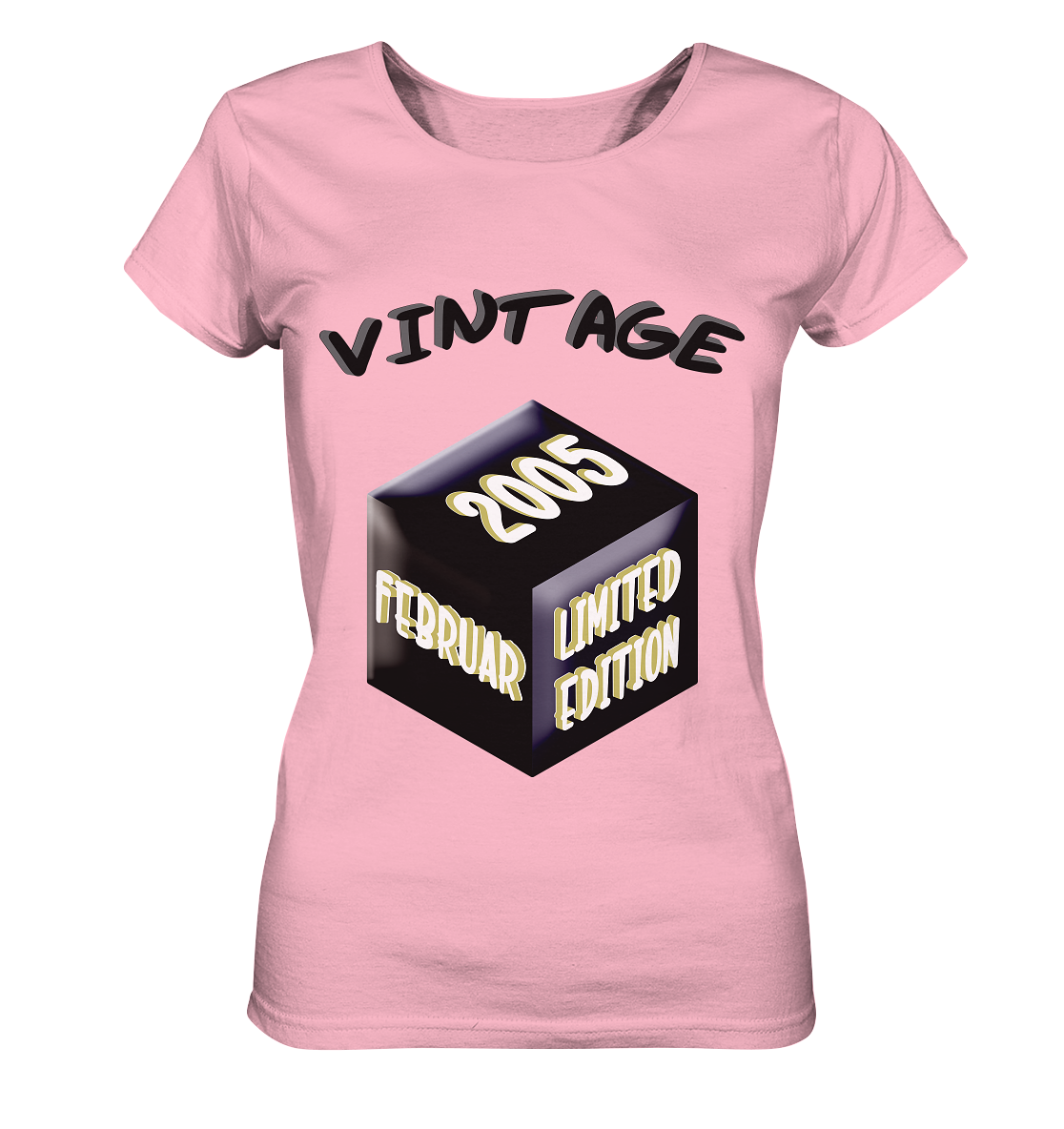 Vintage 2005 FEB Limited Edition, Geschenk zum 18 - Ladies Organic Basic Shirt