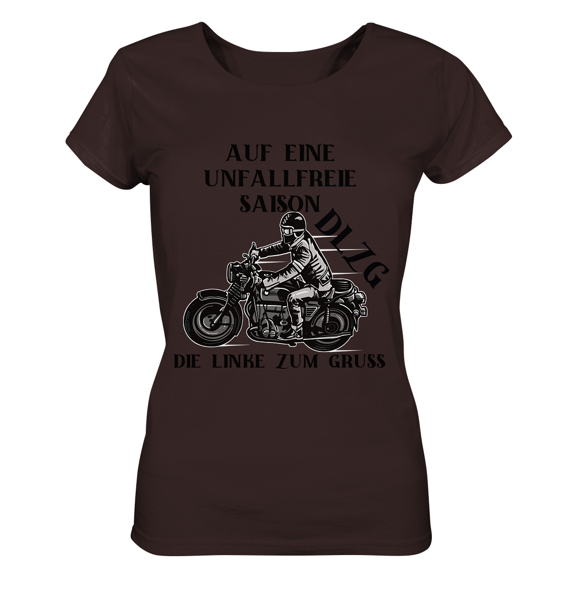 DLzG Glücksbringer Unfallfrei- Ladies Organic Shirt