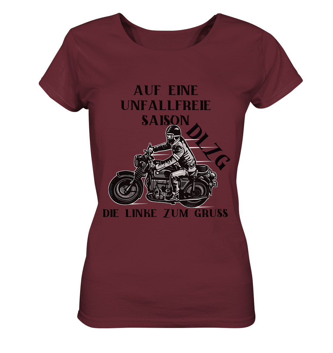 DLzG Glücksbringer Unfallfrei- Ladies Organic Shirt