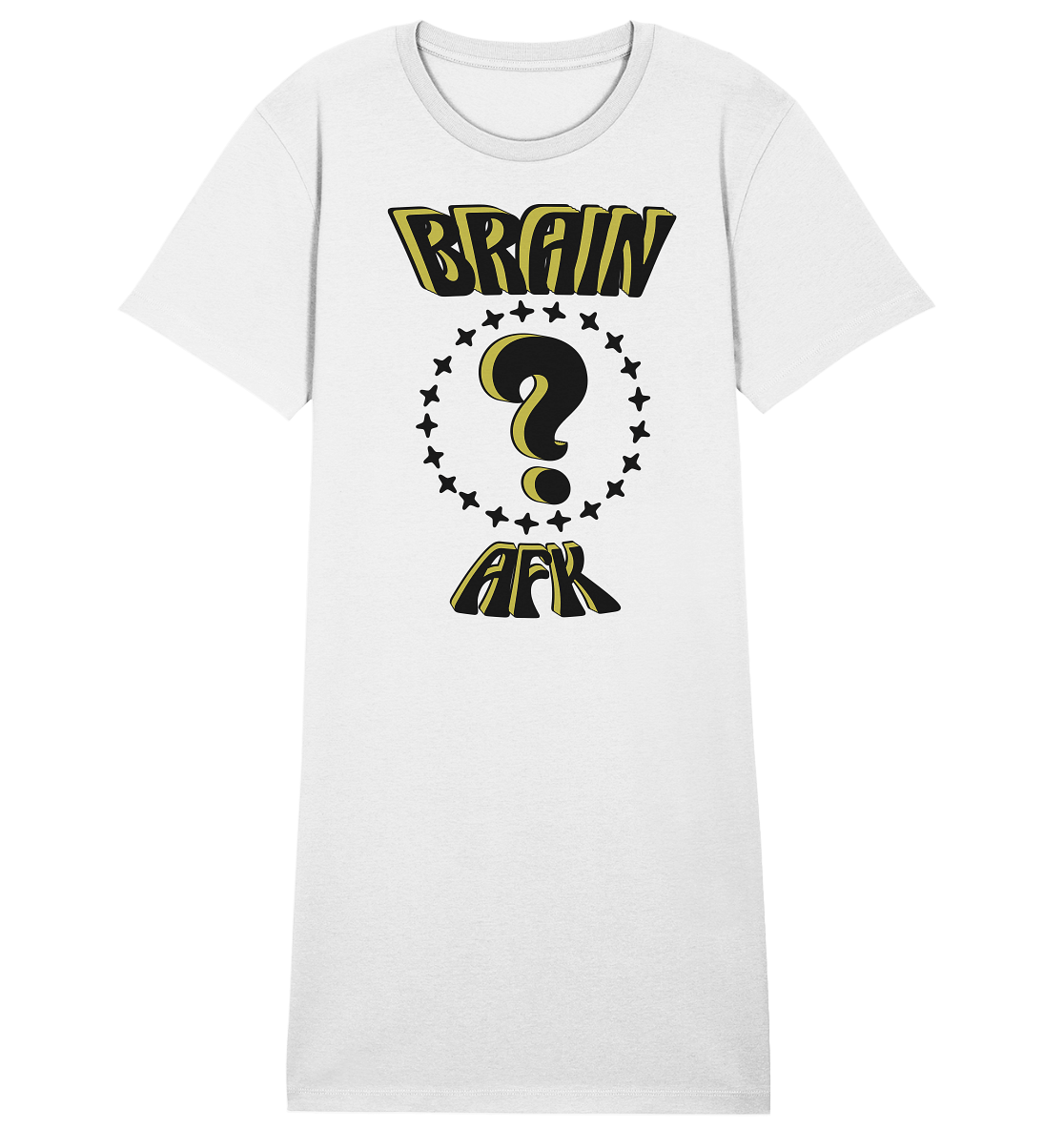 Brain AFK, bin mal abwesend, Trendy - Ladies Organic Shirt Dress