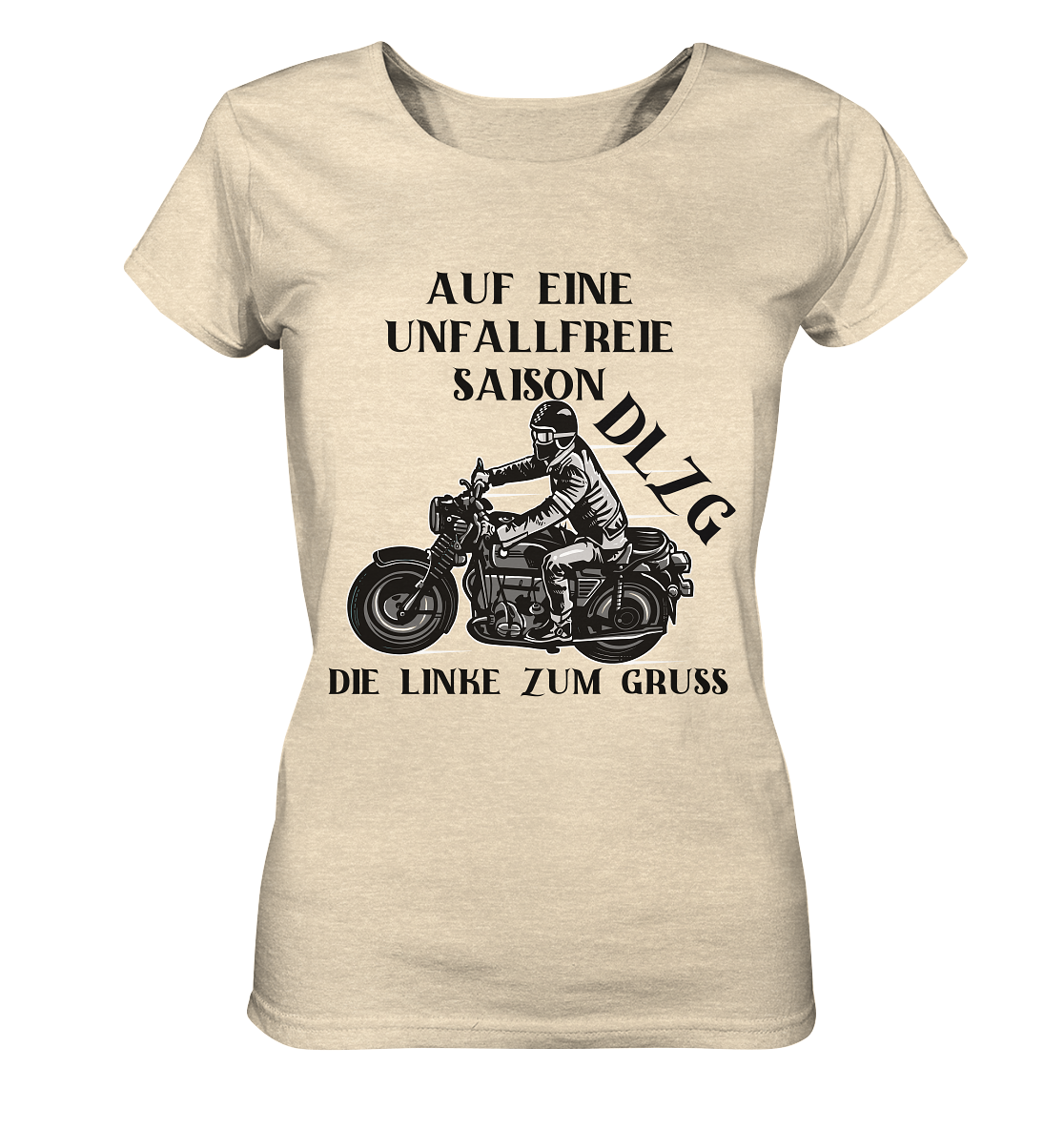 DLzG Glücksbringer Unfallfrei- Ladies Organic Shirt