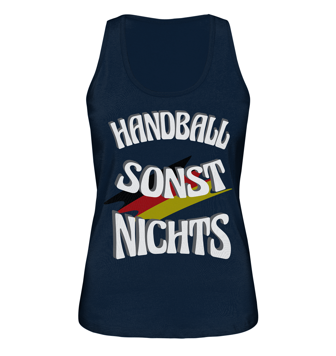 Handball sonst Nichts, mit Leib und Seele Fan, Handballfans - Ladies Organic Tank-Top