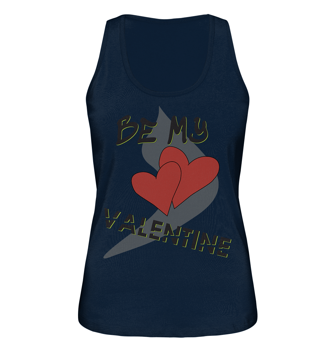 Be my Valentine, Valentinstag, 14. Februar - Ladies Organic Tank-Top