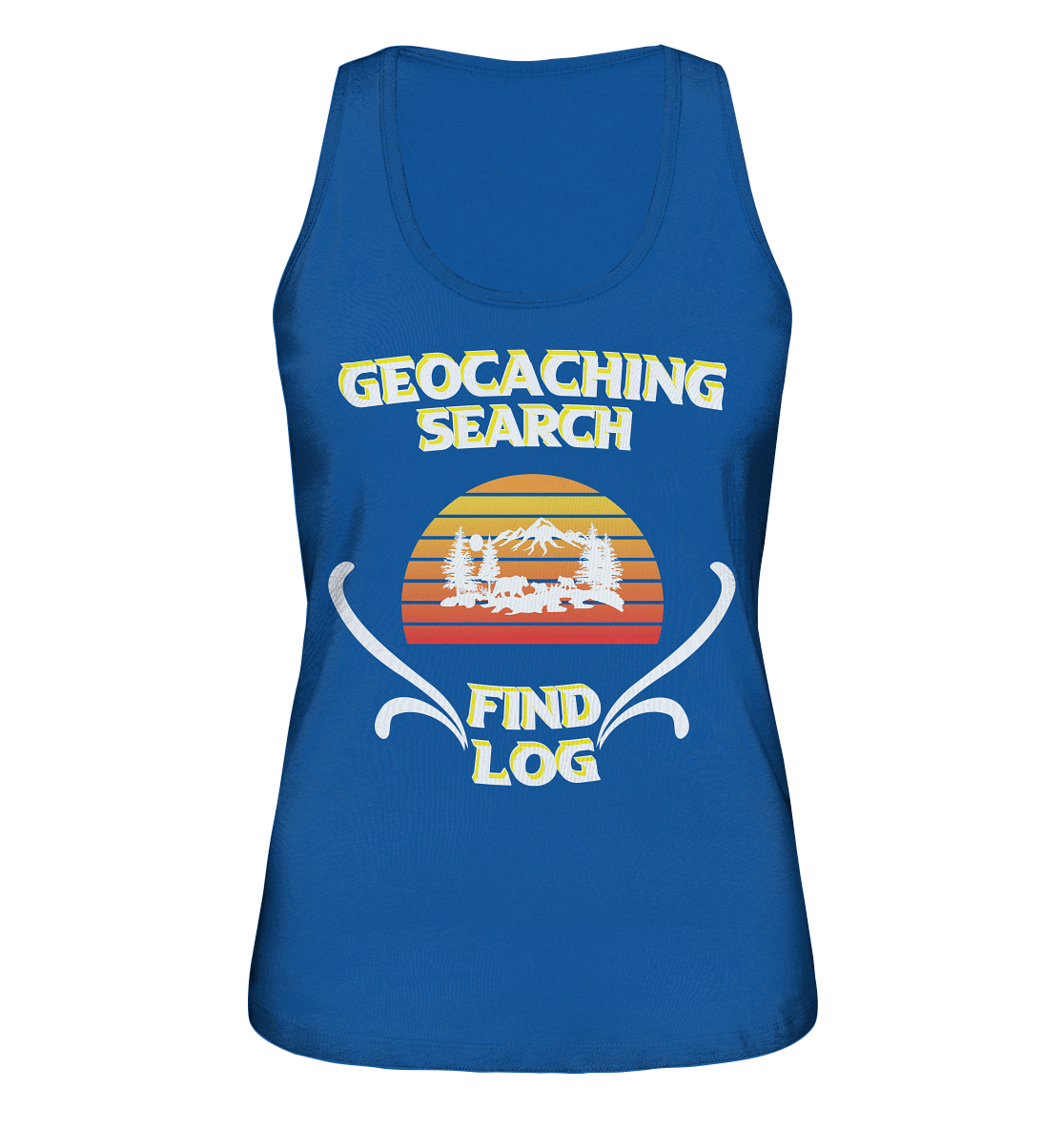 Geocaching, Suchen, Finden und Log, Geocache - Ladies Organic Tank-Top