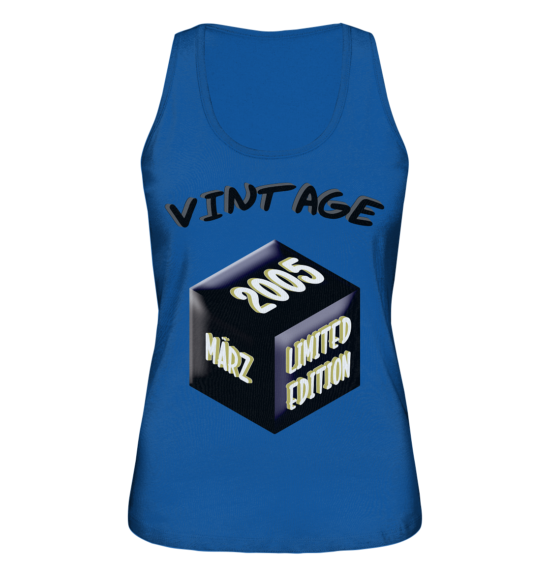 Vintage 2005 MÄRZ Limited Edition, Geschenk zum 18 - Ladies Organic Tank-Top