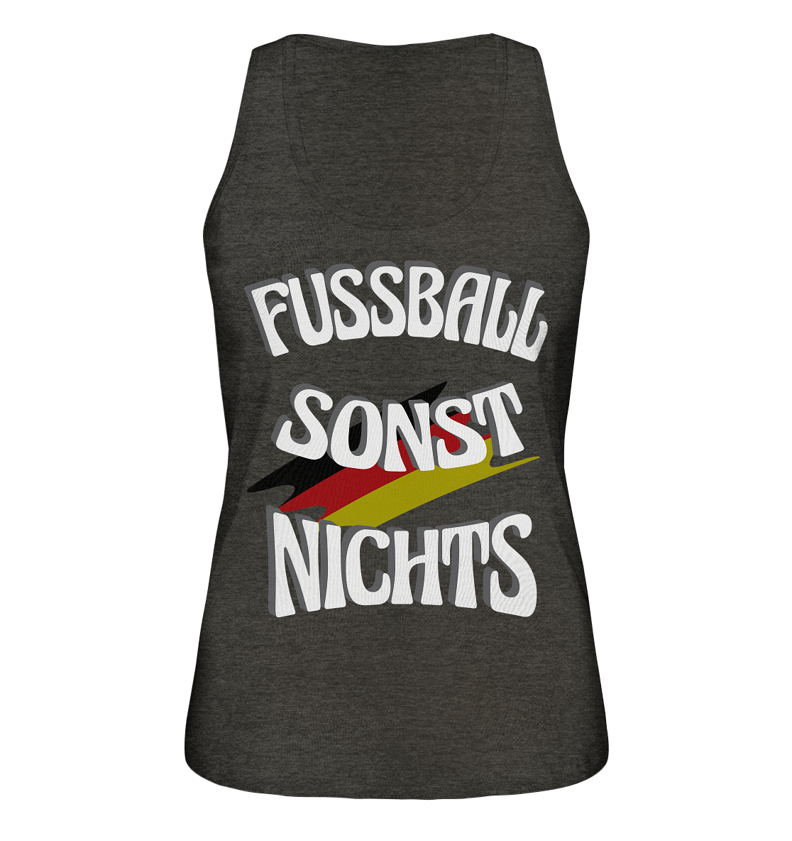 Fussball sonst Nichts, mit Leib und Seele Fan, Fußballfans - Ladies Organic Tank-Top