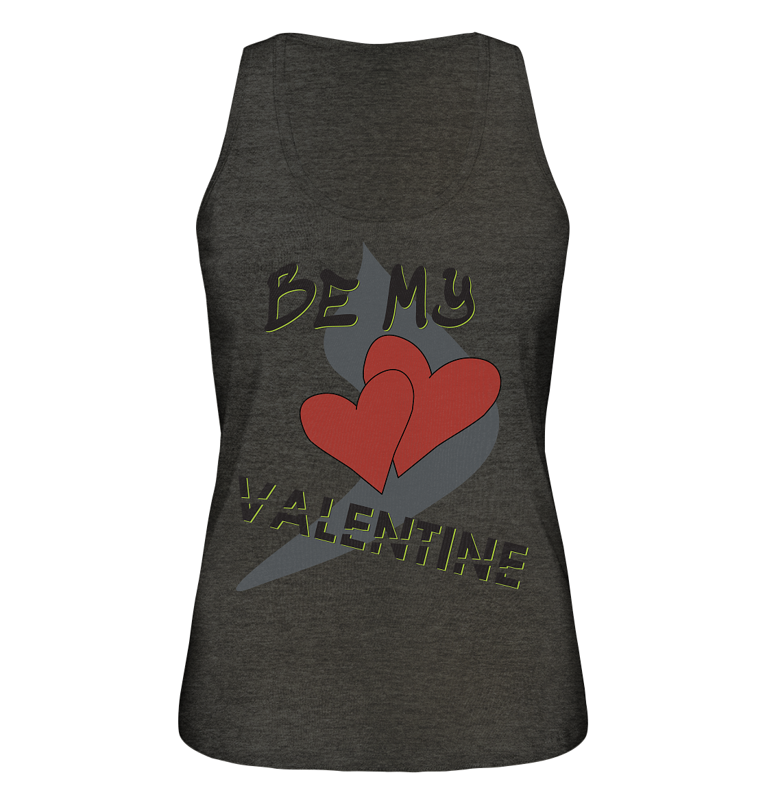 Be my Valentine, Valentinstag, 14. Februar - Ladies Organic Tank-Top