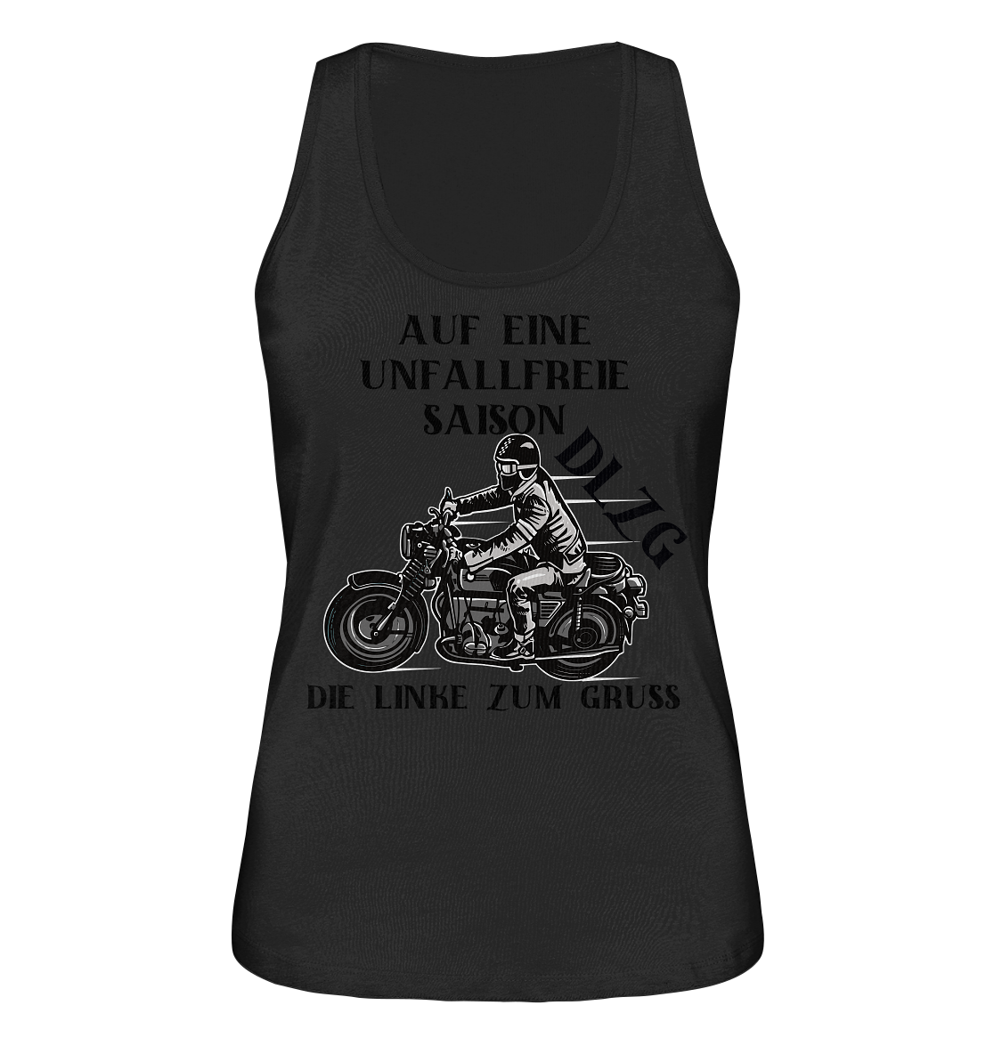 DLzG Glücksbringer Unfallfrei- Ladies Organic Tank-Top