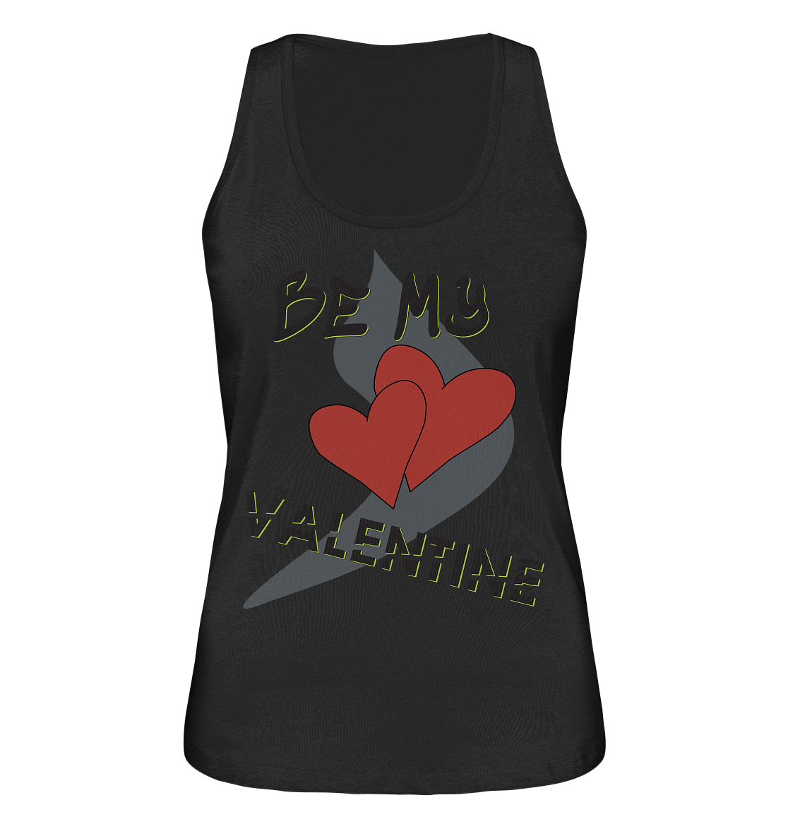 Be my Valentine, Valentinstag, 14. Februar - Ladies Organic Tank-Top
