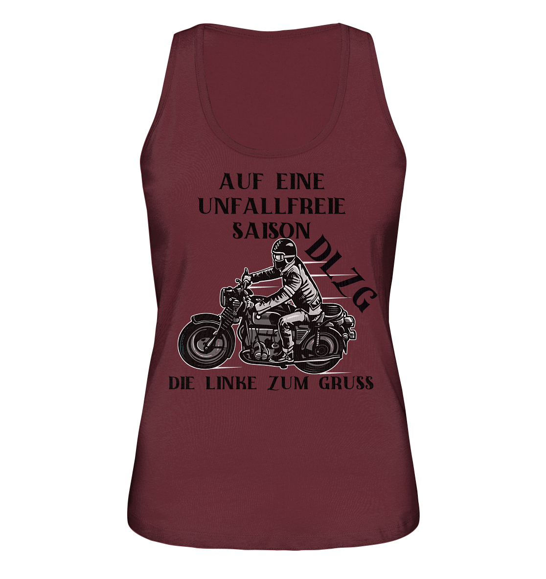 DLzG Glücksbringer Unfallfrei- Ladies Organic Tank-Top