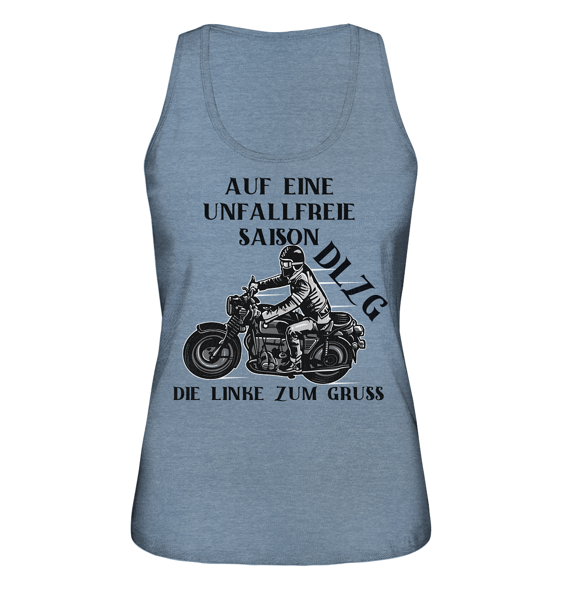 DLzG Glücksbringer Unfallfrei- Ladies Organic Tank-Top
