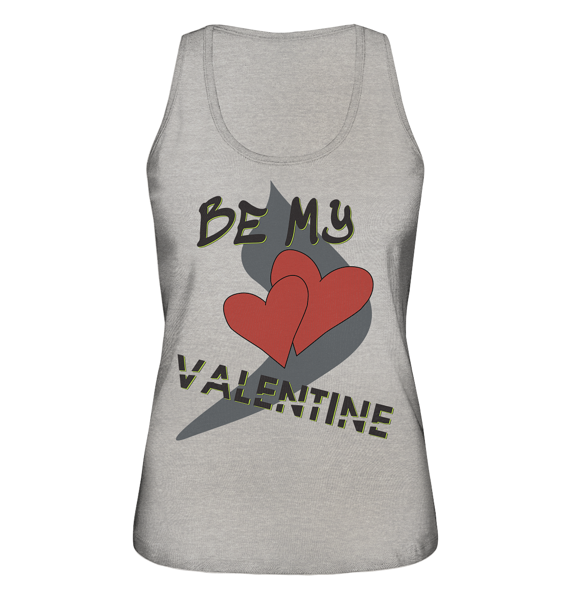 Be my Valentine, Valentinstag, 14. Februar - Ladies Organic Tank-Top