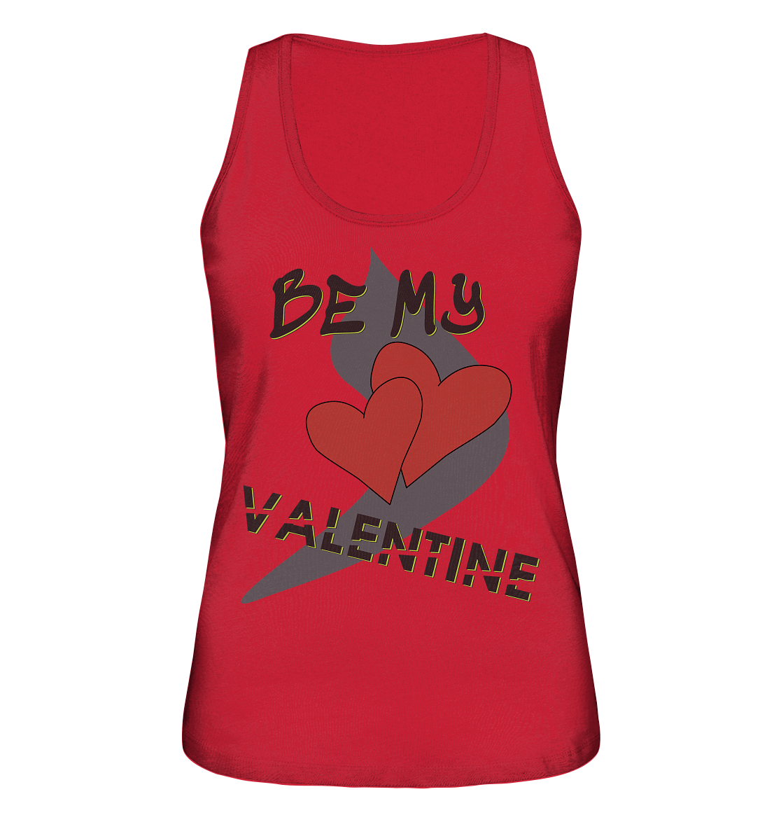 Be my Valentine, Valentinstag, 14. Februar - Ladies Organic Tank-Top