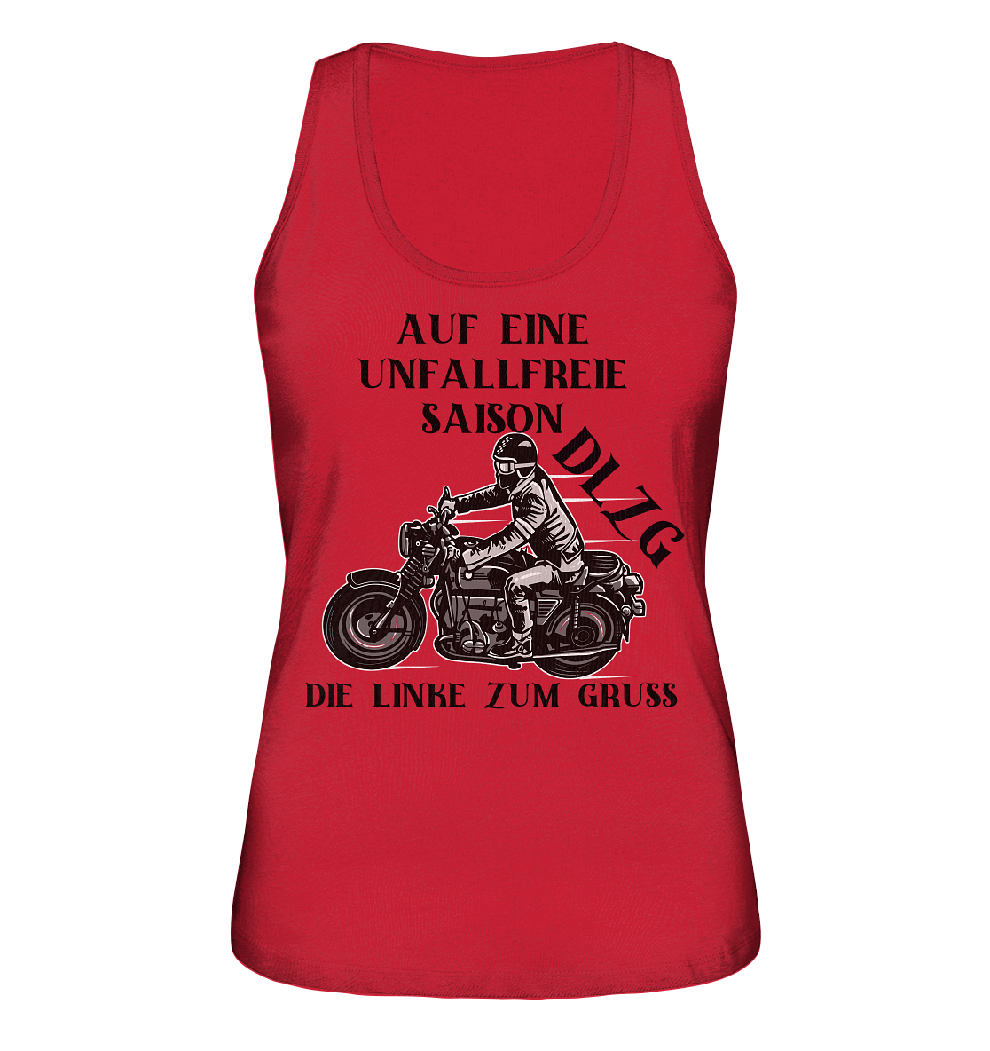 DLzG Glücksbringer Unfallfrei- Ladies Organic Tank-Top