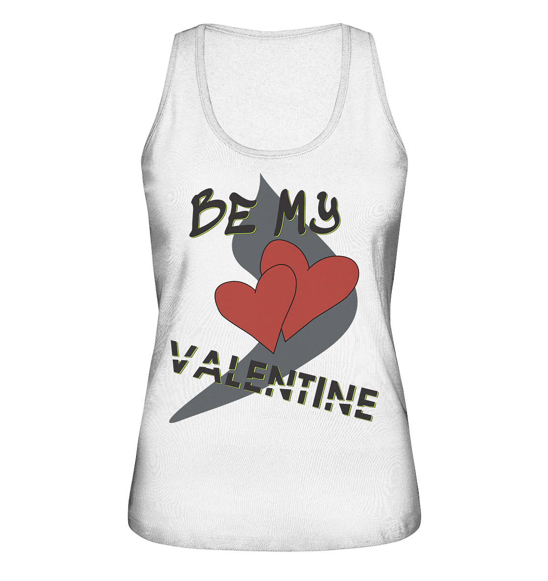 Be my Valentine, Valentinstag, 14. Februar - Ladies Organic Tank-Top