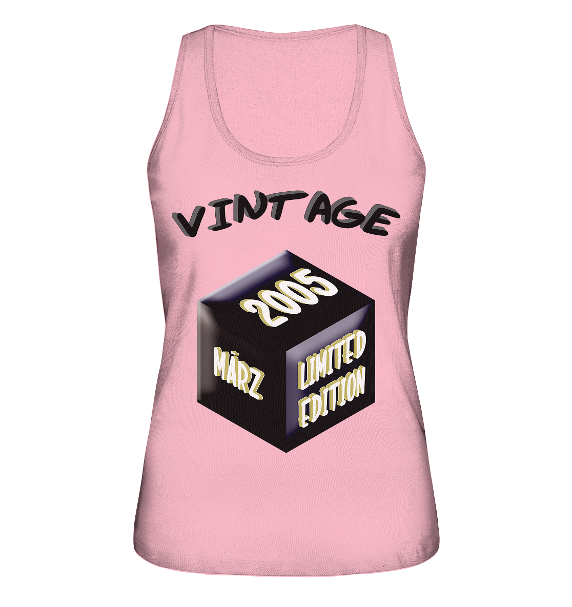 Vintage 2005 MÄRZ Limited Edition, Geschenk zum 18 - Ladies Organic Tank-Top