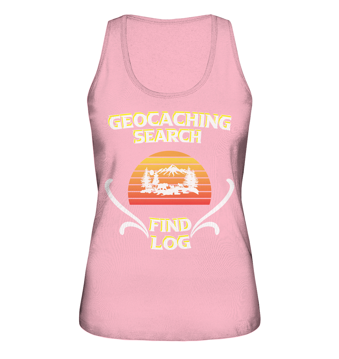 Geocaching, Suchen, Finden und Log, Geocache - Ladies Organic Tank-Top