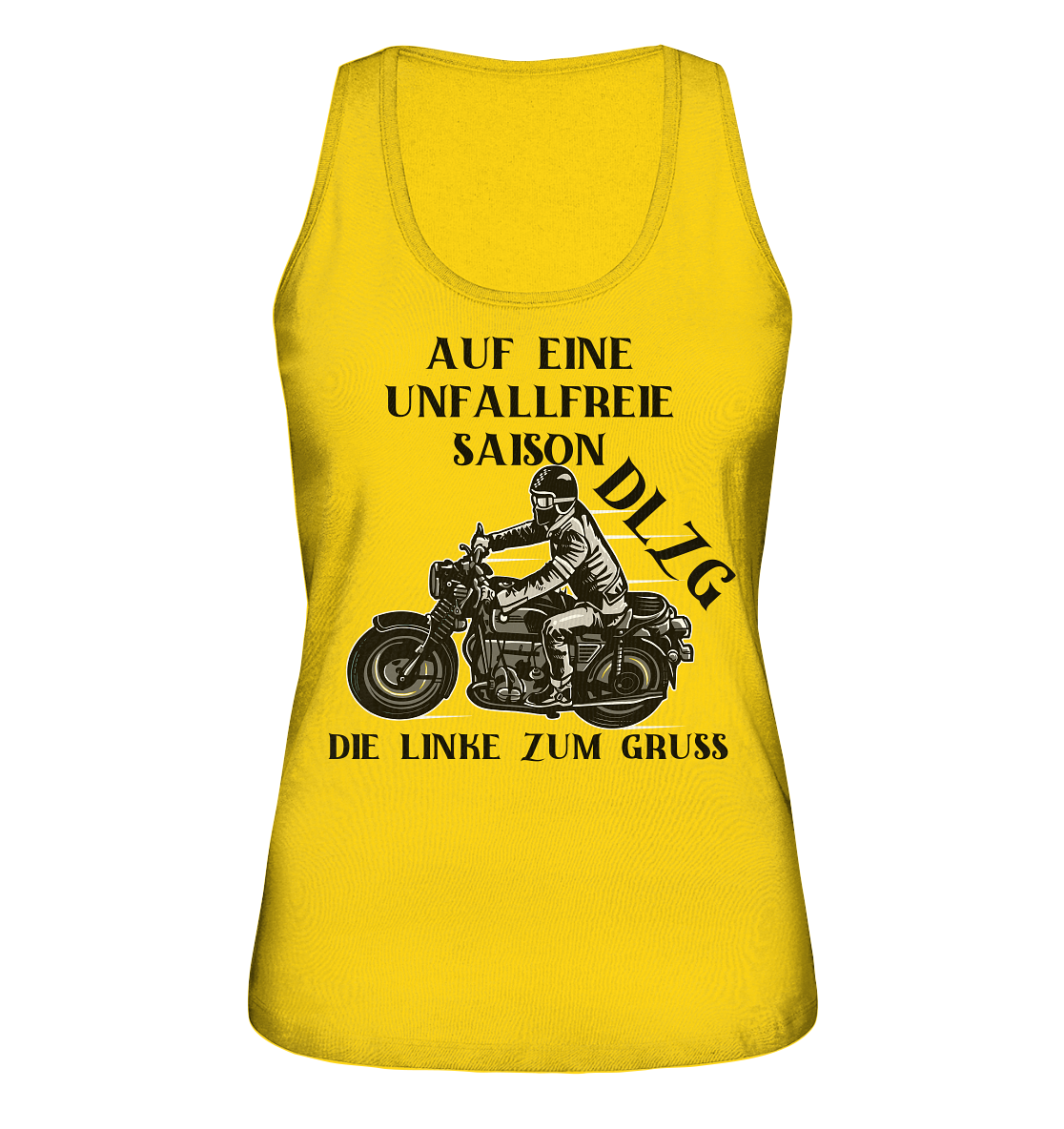 DLzG Glücksbringer Unfallfrei- Ladies Organic Tank-Top
