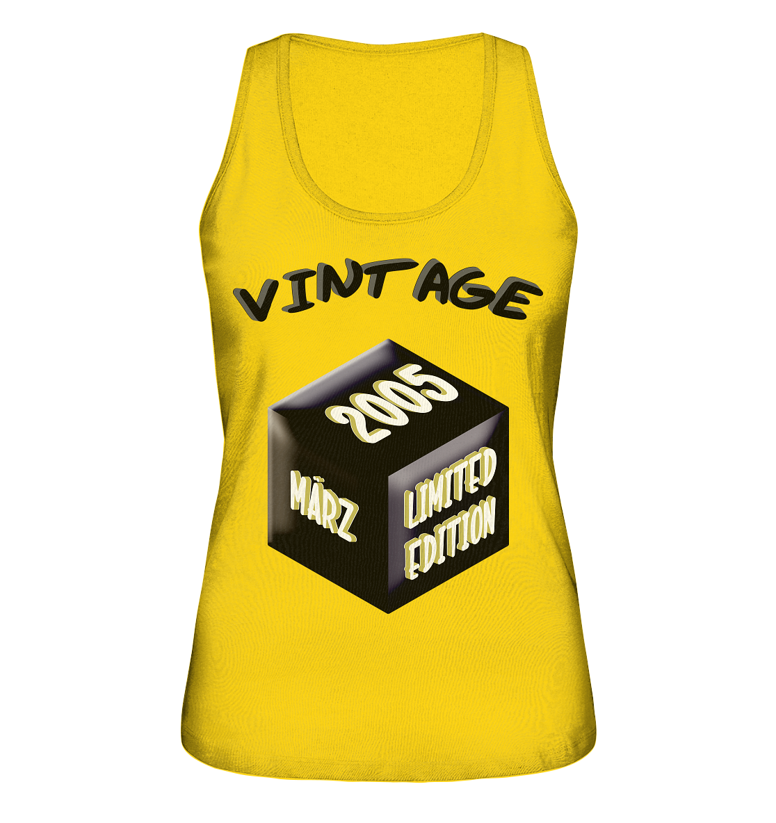 Vintage 2005 MÄRZ Limited Edition, Geschenk zum 18 - Ladies Organic Tank-Top