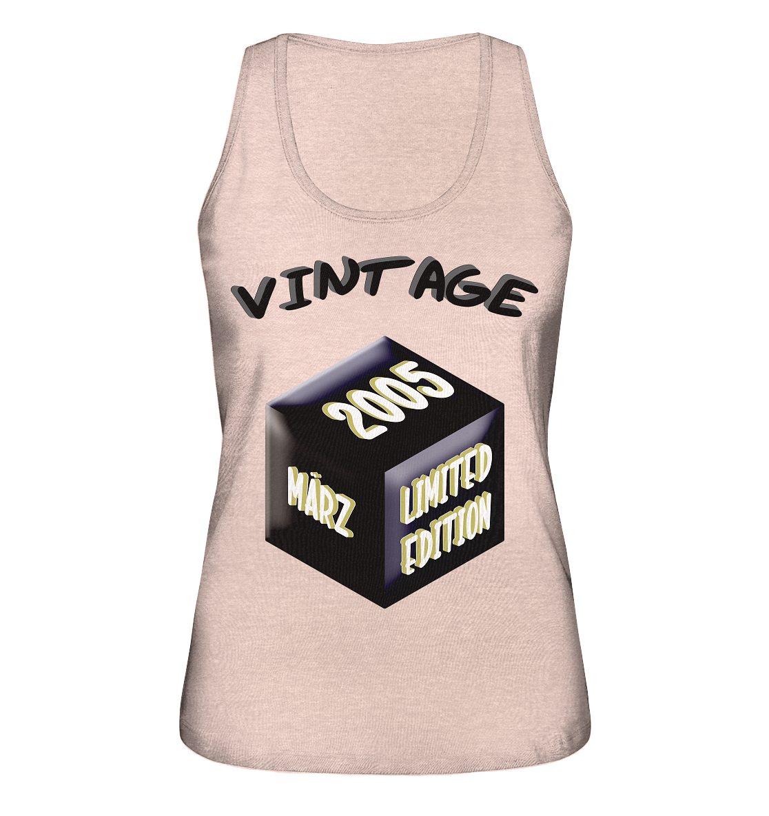 Vintage 2005 MÄRZ Limited Edition, Geschenk zum 18 - Ladies Organic Tank-Top