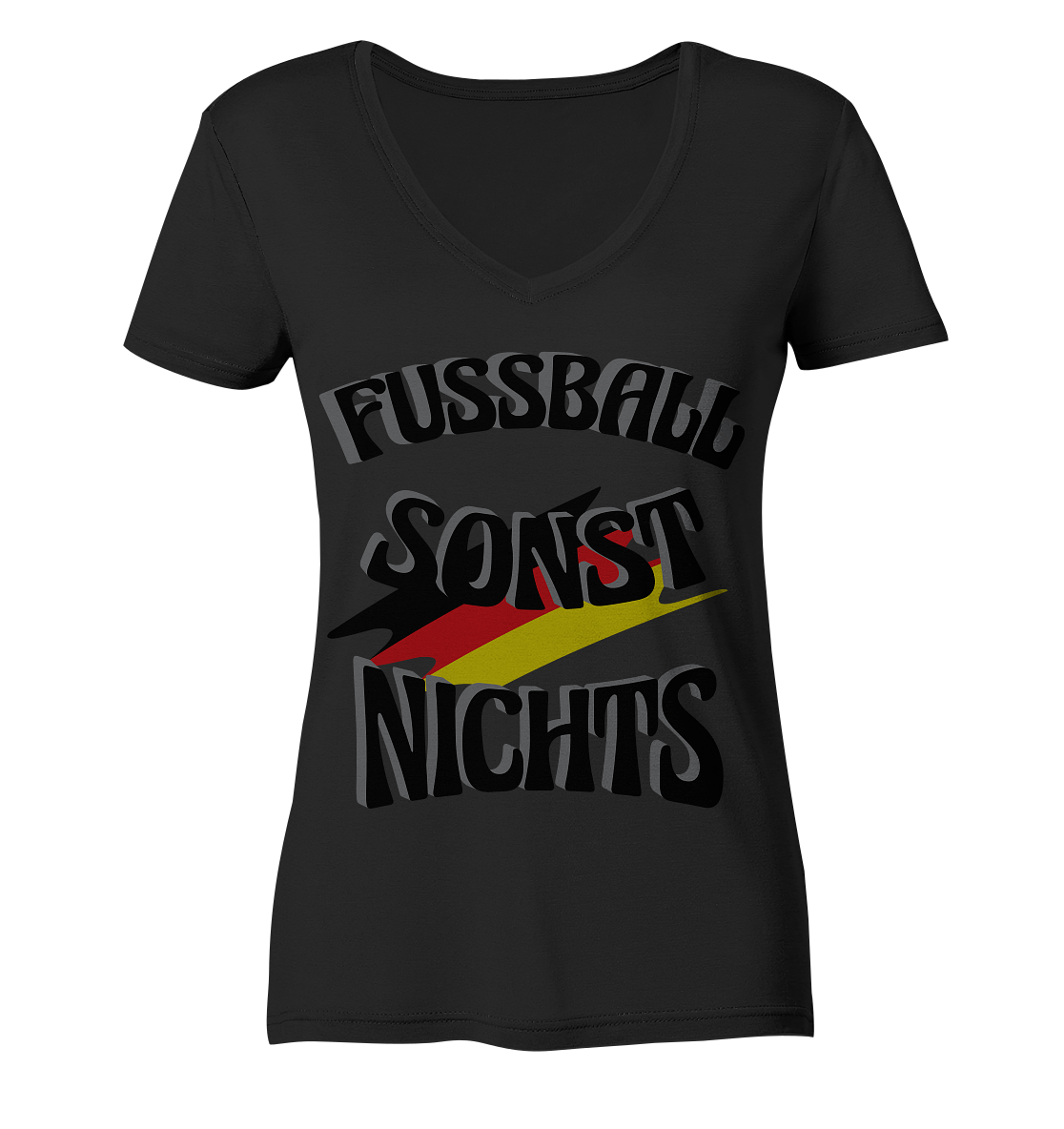 Fussball sonst nichts, Fanclub, Fussballvereine - Ladies Organic V-Neck Shirt