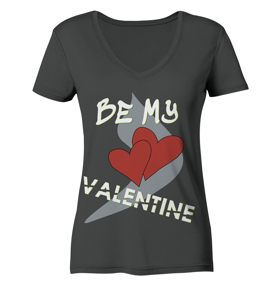 Valentinstag 14. Februar - Damen Organic V-Neck Shirt
