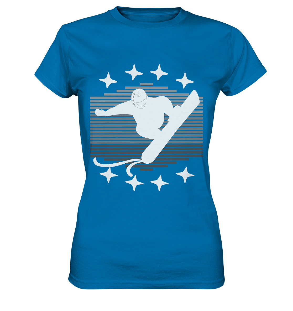 Snowboarder, Apres- Ski, Party danach, Piste - Ladies Premium Shirt