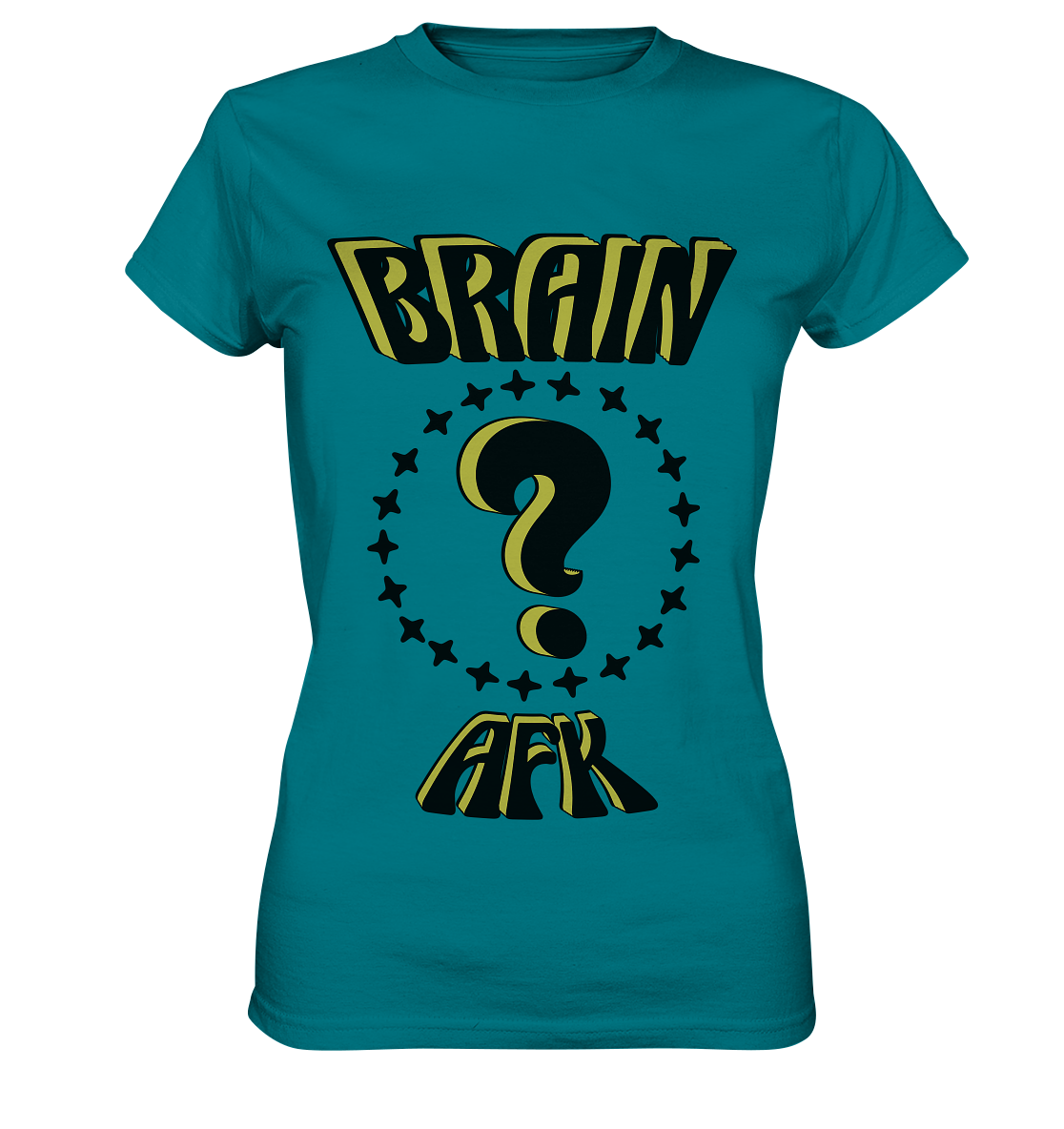 Brain AFK, bin mal abwesend, Trendy - Ladies Premium Shirt