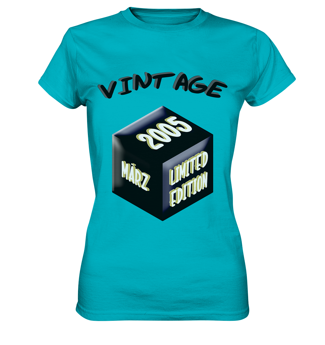 Vintage 2005 MÄRZ Limited Edition, Geschenk zum 18 - Ladies Premium Shirt