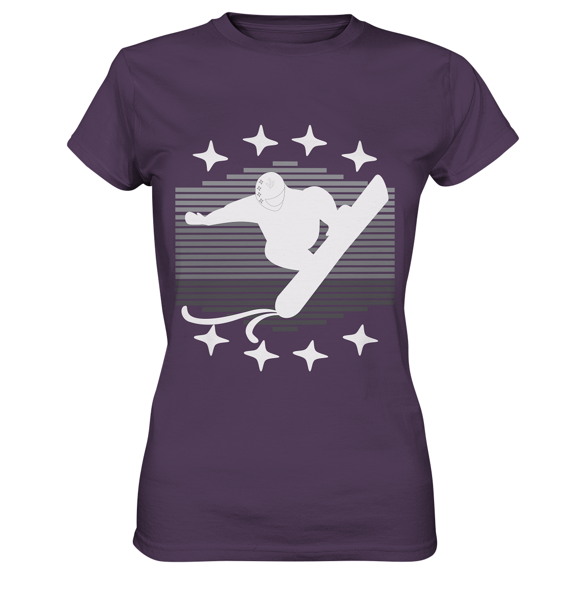 Snowboarder, Apres- Ski, Party danach, Piste - Ladies Premium Shirt