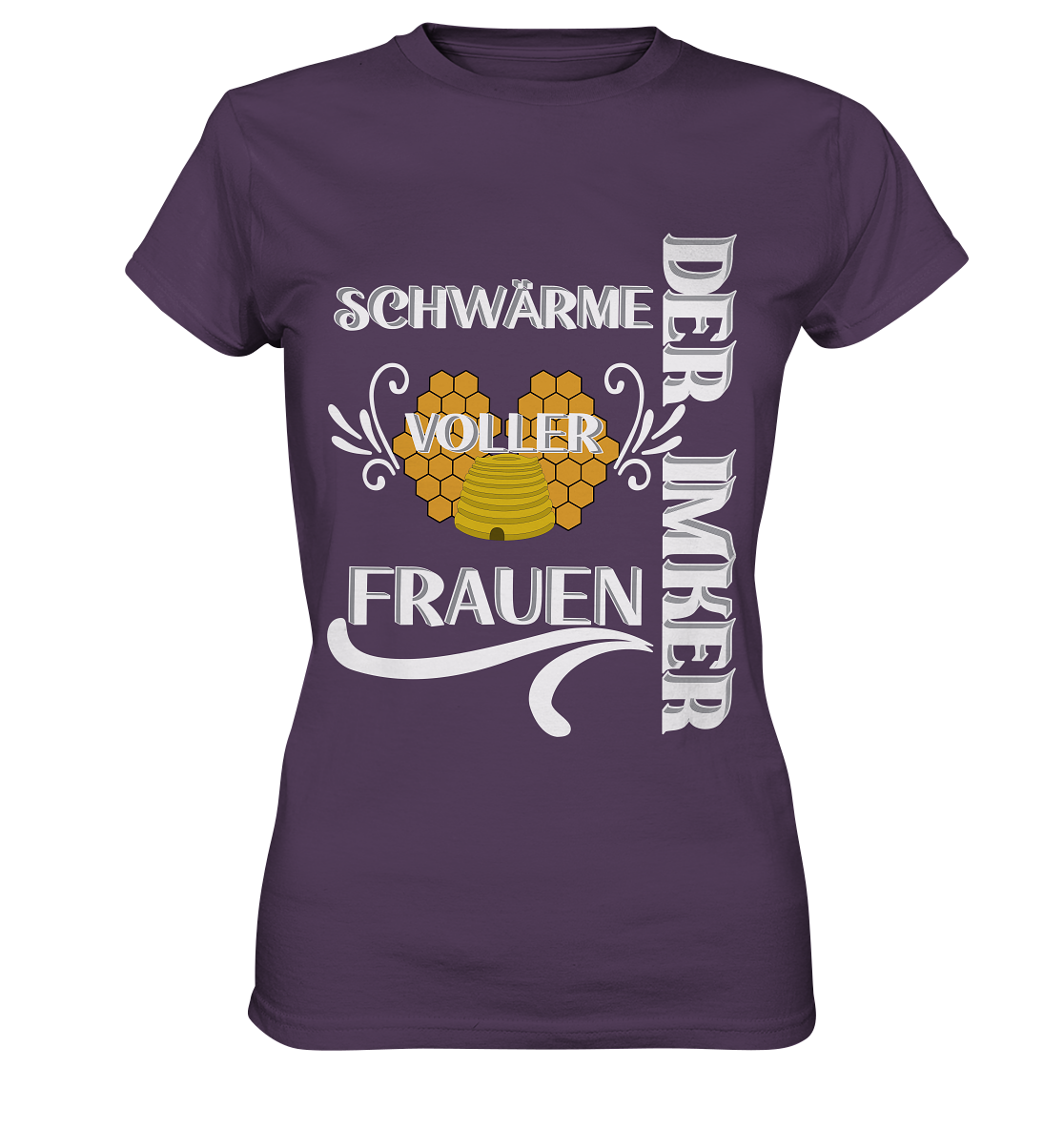 Der Imker, schwärme voller Frauen, Imkerei, Helden, Helles Motiv - Ladies Premium Shirt