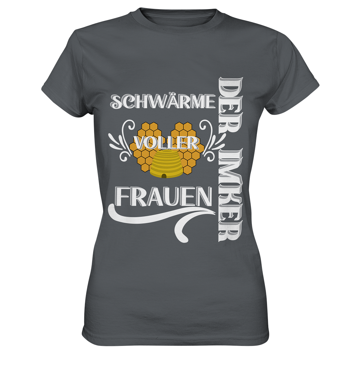 Der Imker, schwärme voller Frauen, Imkerei, Helden, Helles Motiv - Ladies Premium Shirt