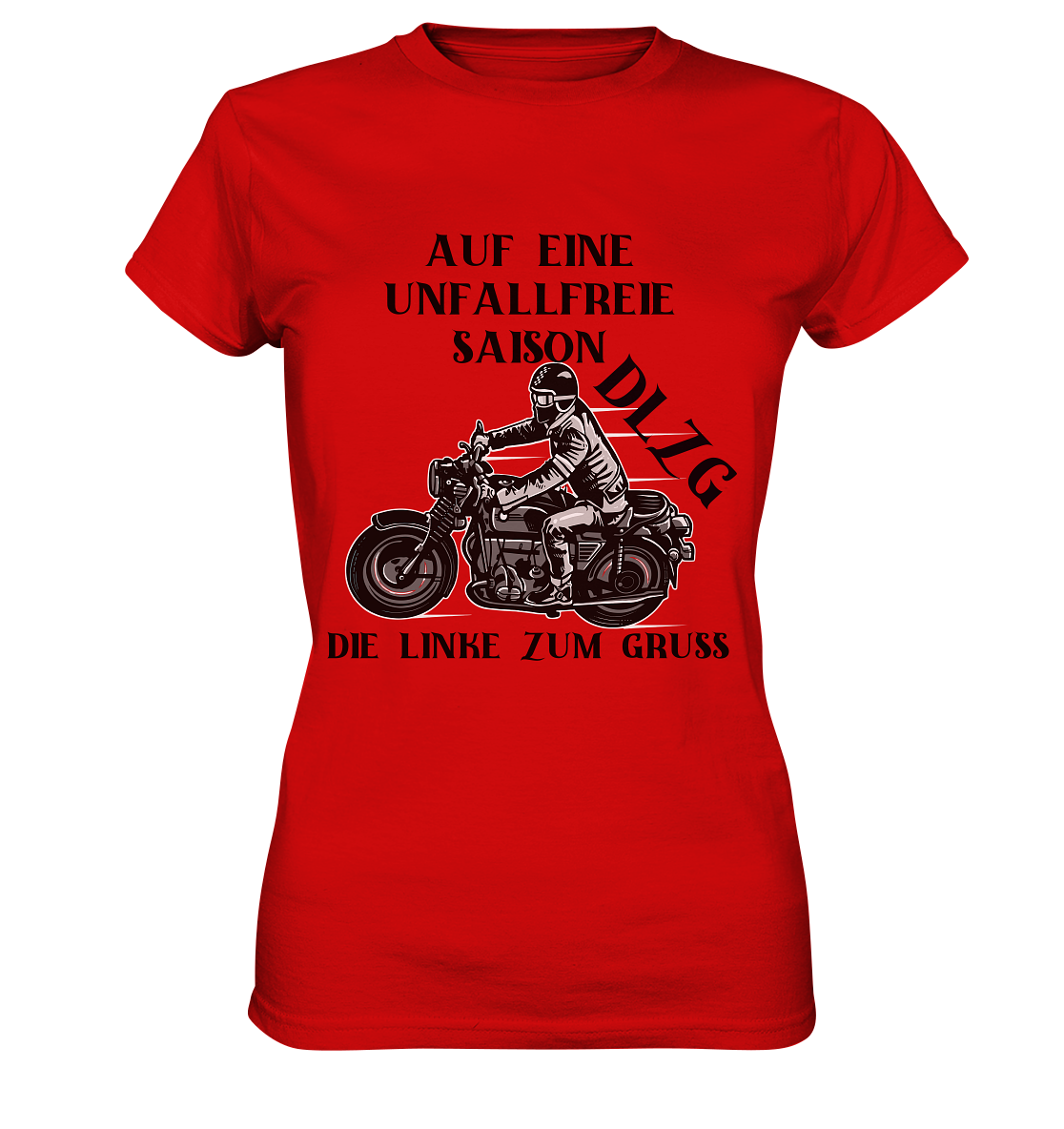 DLzG Glücksbringer Unfallfrei- Ladies Premium Shirt