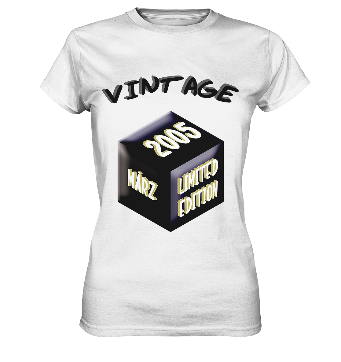 Vintage 2005 MÄRZ Limited Edition, Geschenk zum 18 - Ladies Premium Shirt