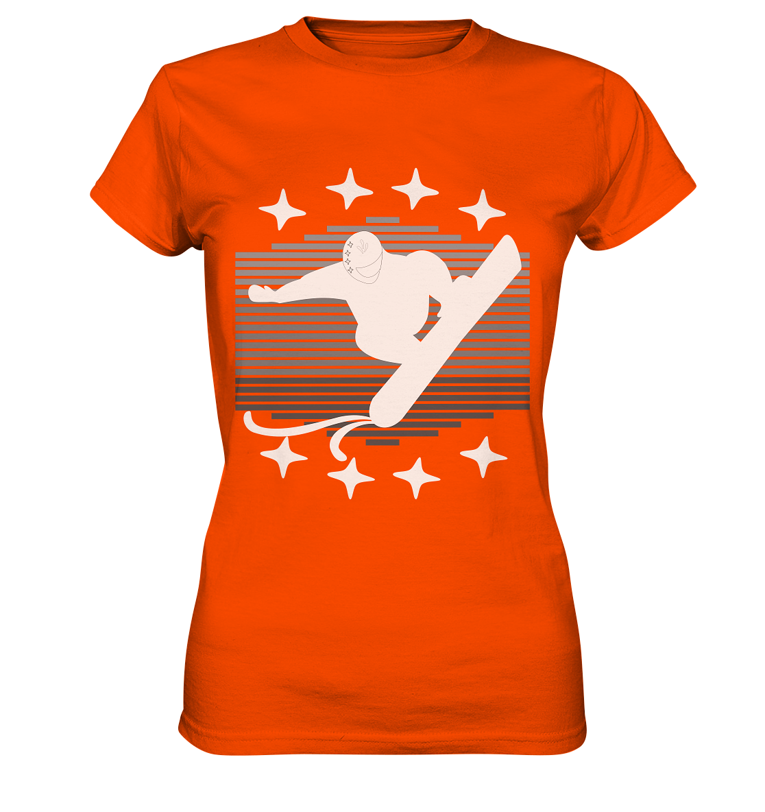 Snowboarder, Apres- Ski, Party danach, Piste - Ladies Premium Shirt
