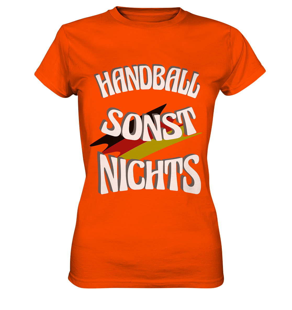 Handball sonst Nichts, mit Leib und Seele Fan, Handballfans - Ladies Premium Shirt