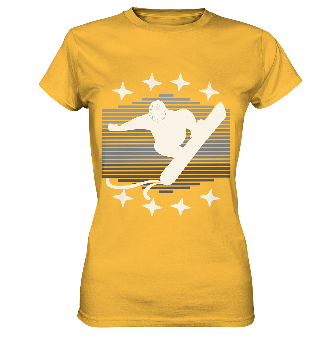 Snowboarder, Apres- Ski, Party danach, Piste - Ladies Premium Shirt