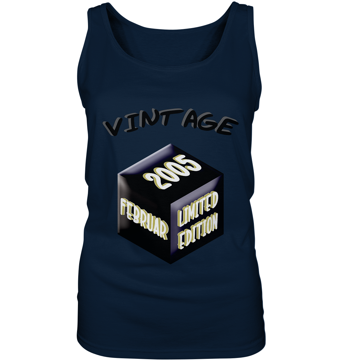 Vintage 2005 FEB Limited Edition, Geschenk zum 18 - Ladies Tank-Top
