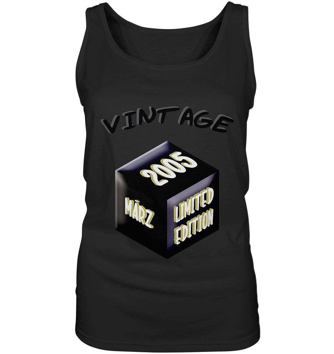 Vintage 2005 MÄRZ Limited Edition, Geschenk zum 18 - Ladies Tank-Top