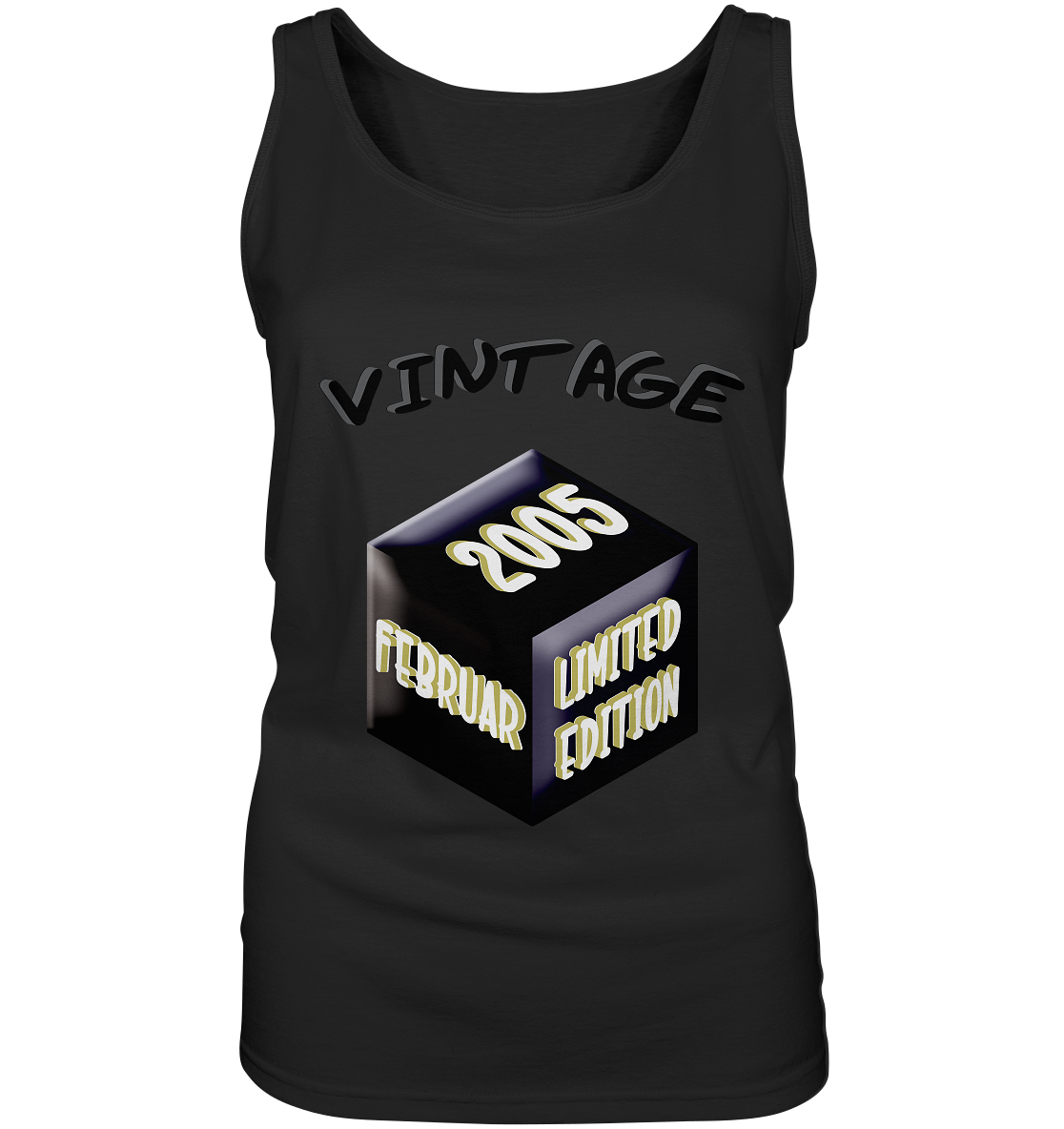 Vintage 2005 FEB Limited Edition, Geschenk zum 18 - Ladies Tank-Top