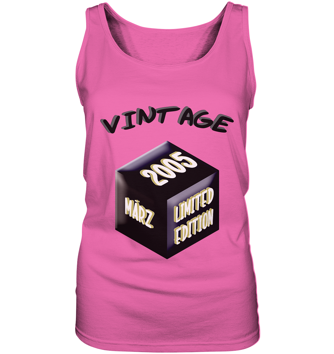 Vintage 2005 MÄRZ Limited Edition, Geschenk zum 18 - Ladies Tank-Top