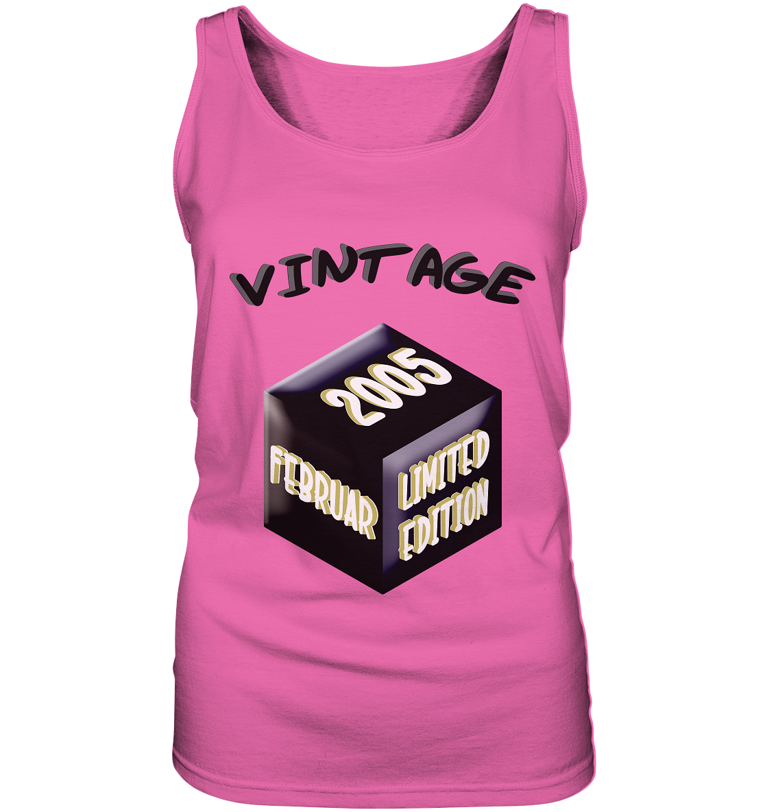 Vintage 2005 FEB Limited Edition, Geschenk zum 18 - Ladies Tank-Top