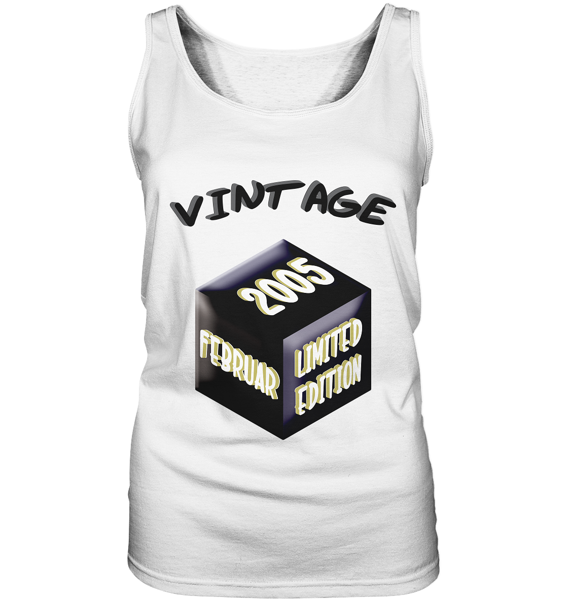 Vintage 2005 FEB Limited Edition, Geschenk zum 18 - Ladies Tank-Top